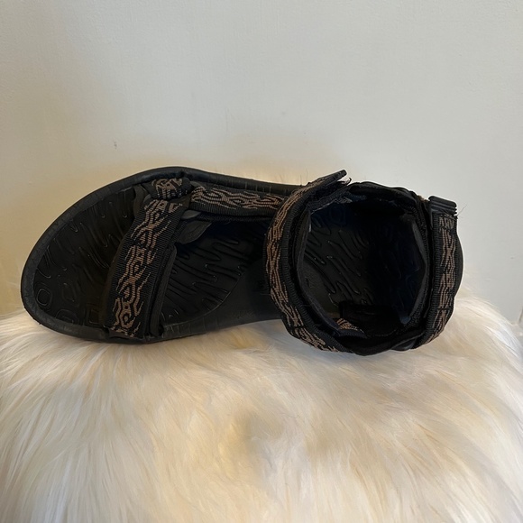 Men's TEVA Terra Fi 6673 Hiking Sport Sandals Black Size 9 - Picture 5 of 7